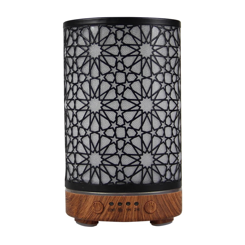 100ML Ultrasonic Aroma Diffuser – LED Night Light, Timer