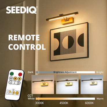 Rechargeable Wireless LED Wall Lamp – 40CM Remote Control