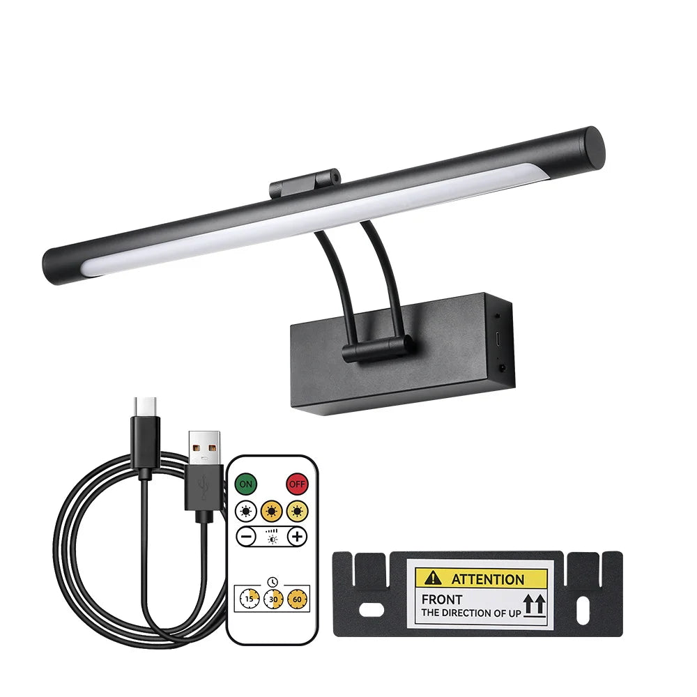 Rechargeable Wireless LED Wall Lamp – 40CM Remote Control