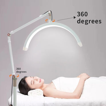 20W LED Half Moon Lamp – Floor Beauty Salon Eyebrow Light”