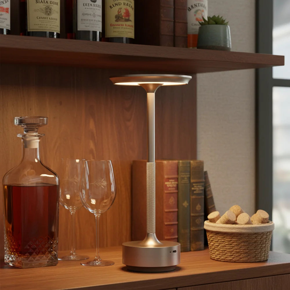 Rechargeable Wireless Touch Table Lamp – USB-C Creative Desk