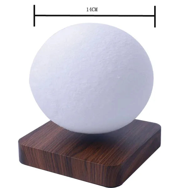 3D Magnetic Levitating Moon Lamp – Rotating LED Night Light