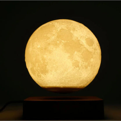 3D Magnetic Levitating Moon Lamp – Rotating LED Night Light