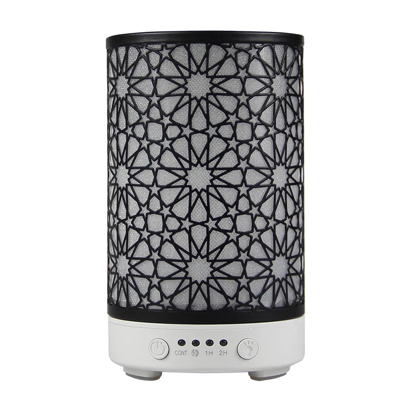 100ML Ultrasonic Aroma Diffuser – LED Night Light, Timer