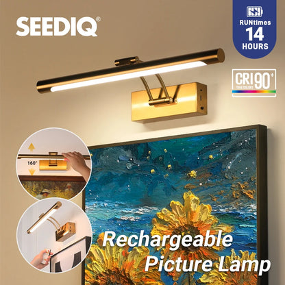 Rechargeable Wireless LED Wall Lamp – 40CM Remote Control