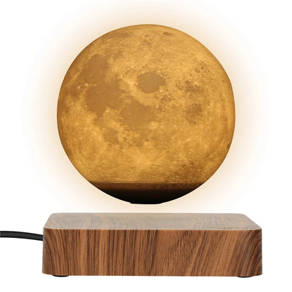 3D Magnetic Levitating Moon Lamp – Rotating LED Night Light