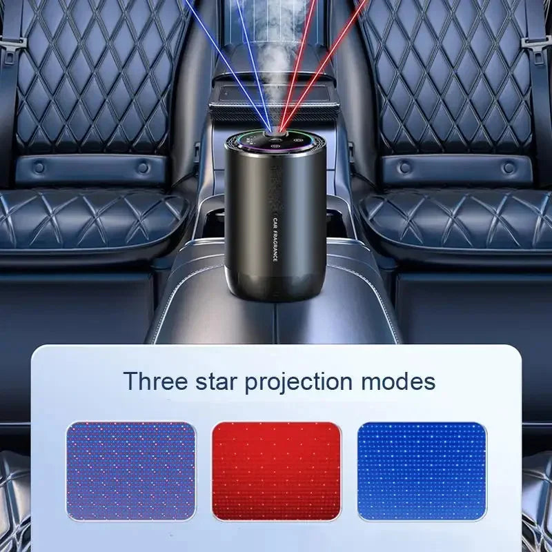 Star Light Car Diffuser – LED Aromatherapy Air Freshener