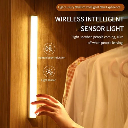 Wireless LED Motion Sensor Lamp – Rechargeable Wall Light