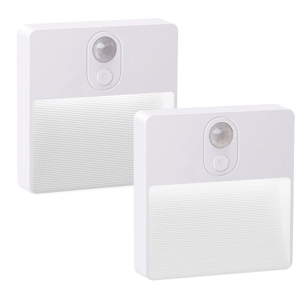 Wireless Rechargeable RGB Sensor Night Wall Lamp for Home