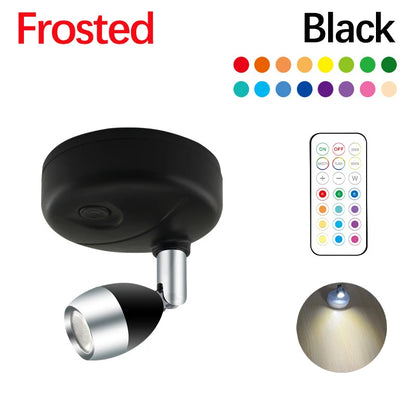 Rechargeable Wireless LED Wall Lamp – Rotating Nordic Sconce