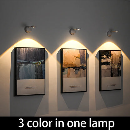 Rechargeable Wireless Wall Lamp – Human Sensor LED Light
