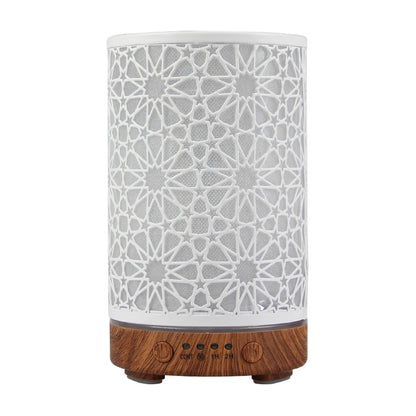 100ML Ultrasonic Aroma Diffuser – LED Night Light, Timer