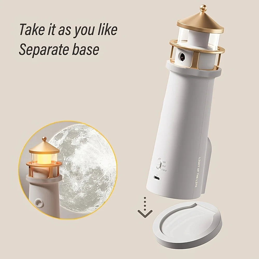 Moon Lamp Night Light – Lighthouse Ambient Motion Sensor
