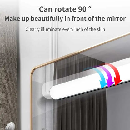 LED Makeup Mirror Light – Magnetic Touch Night Lamp