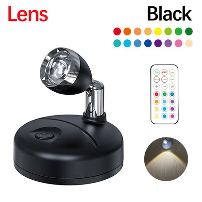 Rechargeable Wireless LED Wall Lamp – Rotating Nordic Sconce