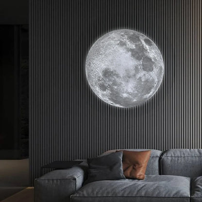 Moon Projection Lamp – 3-Color LED Romantic Night Light
