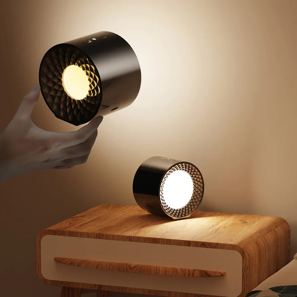 Touch & Remote Wireless LED Rechargeable Wall Lamp