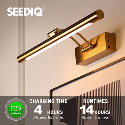 Rechargeable Wireless LED Wall Lamp – 40CM Remote Control