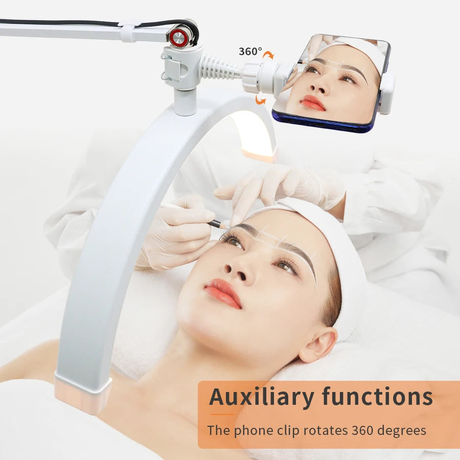 20W LED Half Moon Lamp – Floor Beauty Salon Eyebrow Light”