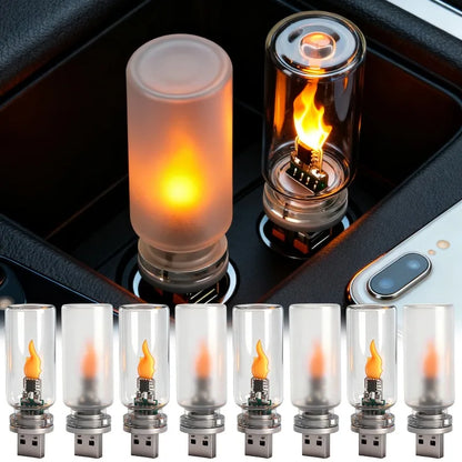 Car LED Ambient Light – USB Night Lamp for Interior Decor