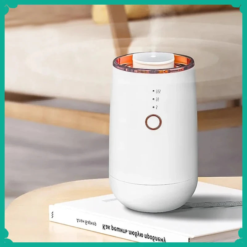 Car USB Aroma Diffuser – Rechargeable, 9-Color LED Light