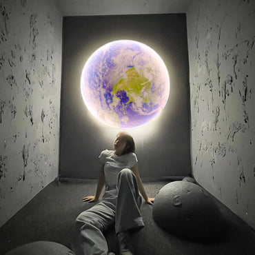 LED Moon Wall Lamp – Modern Indoor Lighting for Home Decor”