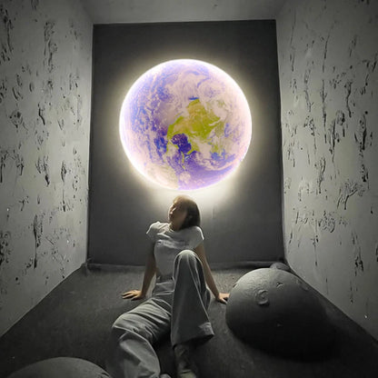 LED Moon Wall Lamp – Modern Indoor Lighting for Home Decor”