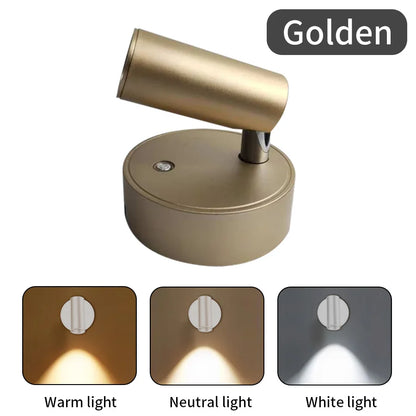 Rechargeable LED Magnetic Wall Lamp – Wireless Touch Light