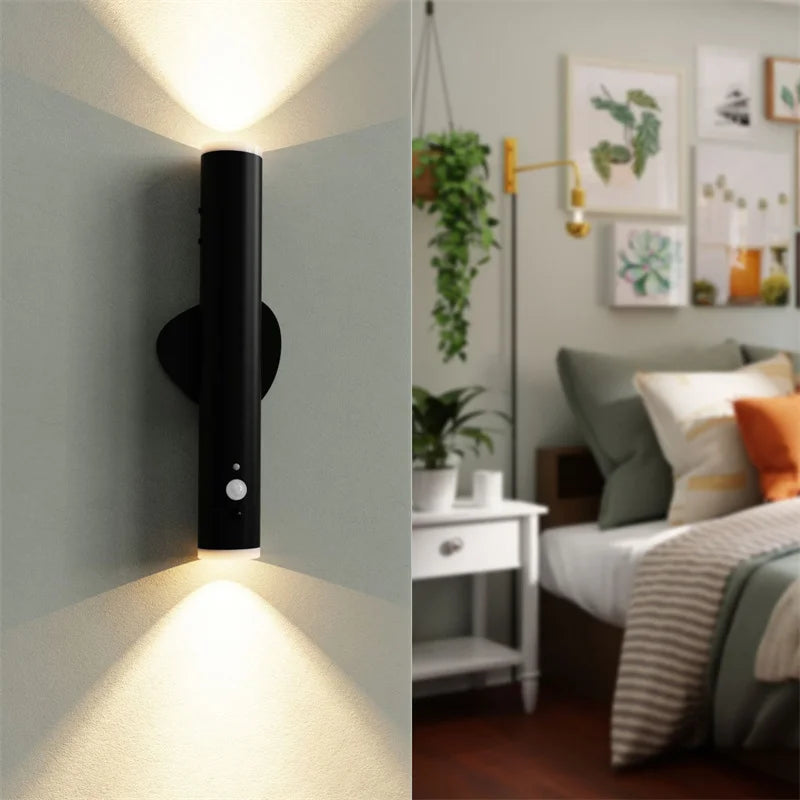 PIR Rechargeable Wall Lamp – Wireless Motion Sensor Light