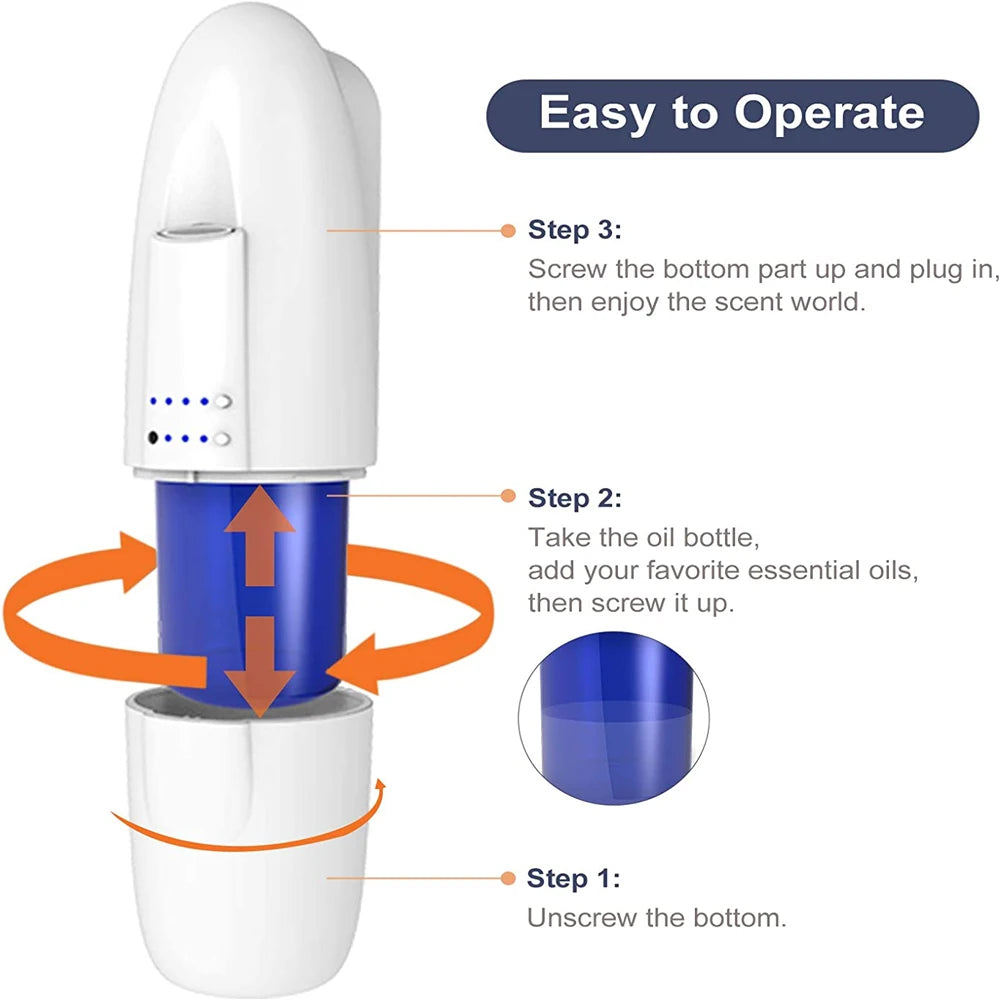 Aroma Diffuser – Remote Control Plug-In Essential Oil Scent