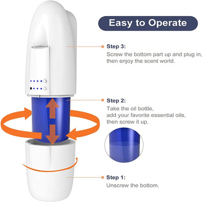 Aroma Diffuser – Remote Control Plug-In Essential Oil Scent