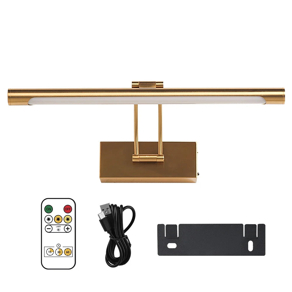 Rechargeable Wireless LED Wall Lamp – 40CM Remote Control