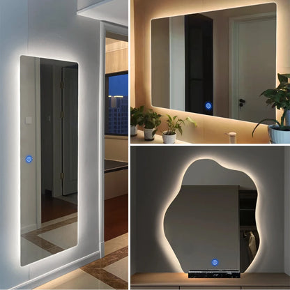 LED Makeup Lamp – USB Rechargeable, Touch Dimmable Light