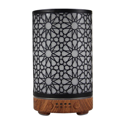 100ML Ultrasonic Aroma Diffuser – LED Night Light, Timer