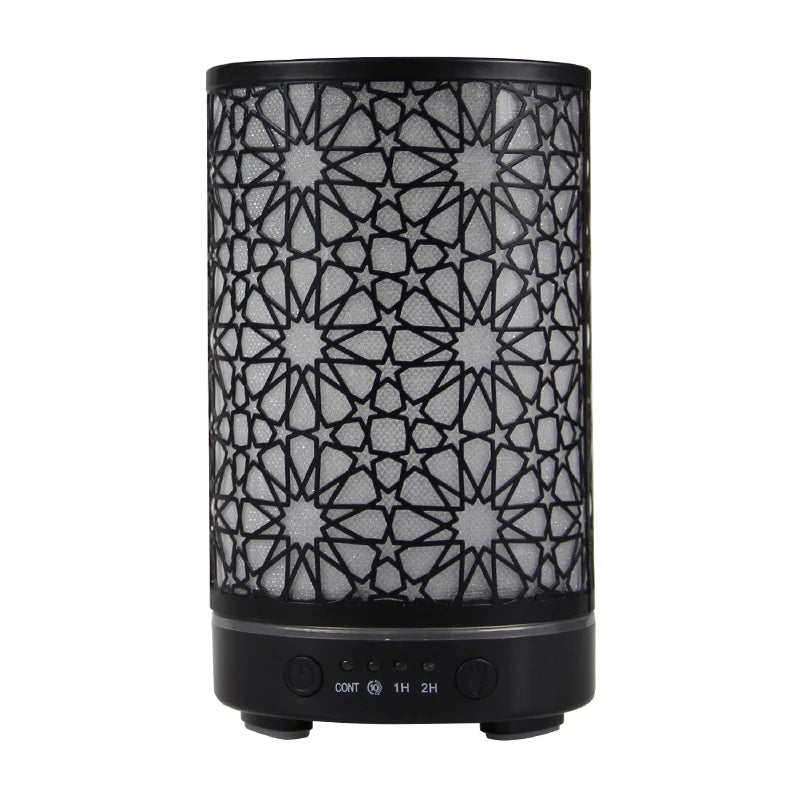 100ML Ultrasonic Aroma Diffuser – LED Night Light, Timer