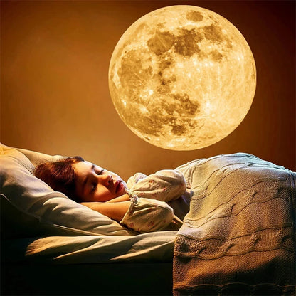 Moon Light Projection Lamp – Bedroom Table Night Light