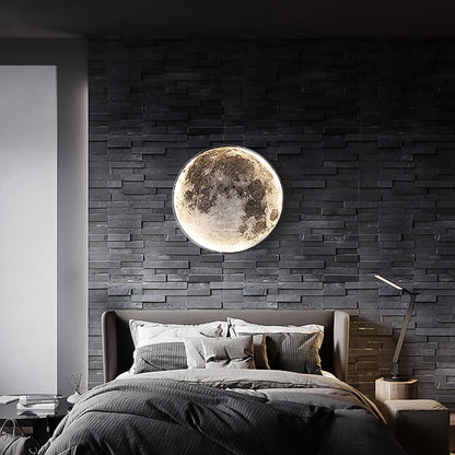 LED Moon Wall Lamp – Modern Indoor Lighting for Home Decor”