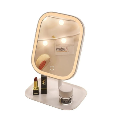 Rechargeable LED Vanity Mirror – Touch 3-Color Dimmable