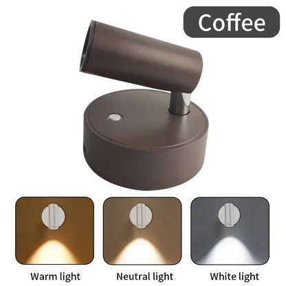 Rechargeable LED Magnetic Wall Lamp – Wireless Touch Light