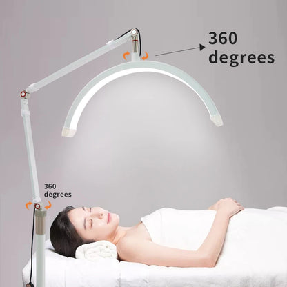 20W LED Half Moon Lamp – Floor Beauty Salon Eyebrow Light”