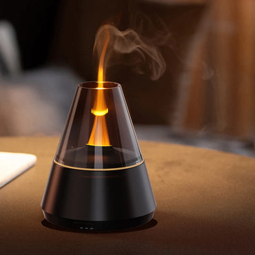 Ultrasonic Aroma Diffuser – Essential Oil Candle Light Lamp